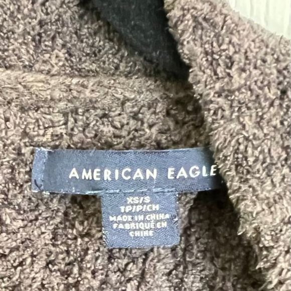 📦(SOLD)EUC WOMAN'S SMALL () GRAY AMERICAN EAGLE CARDIGAN SWEATER - Picture 5 of 5